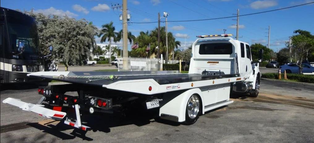 Flatbed Tow Truck